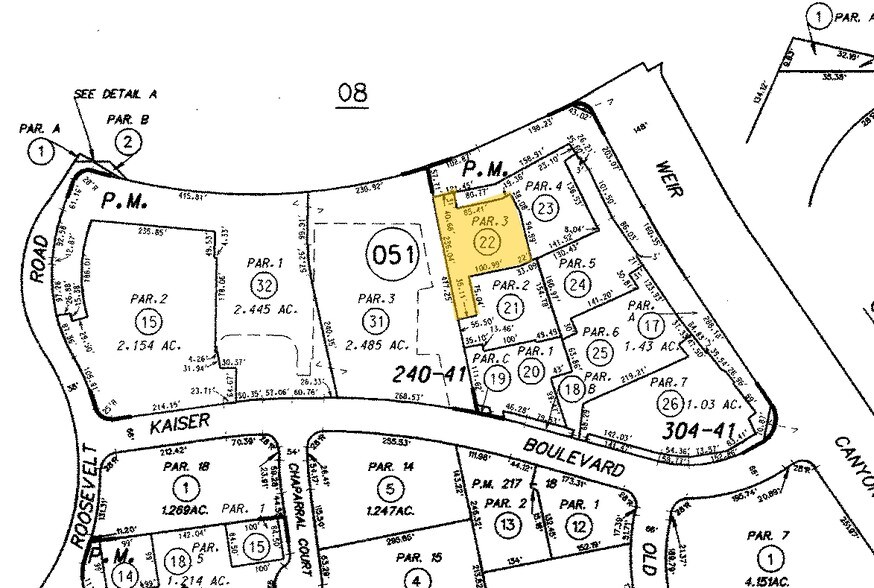 8175 E Kaiser Blvd, Anaheim, CA à louer - Plan cadastral – Image 2 sur 13