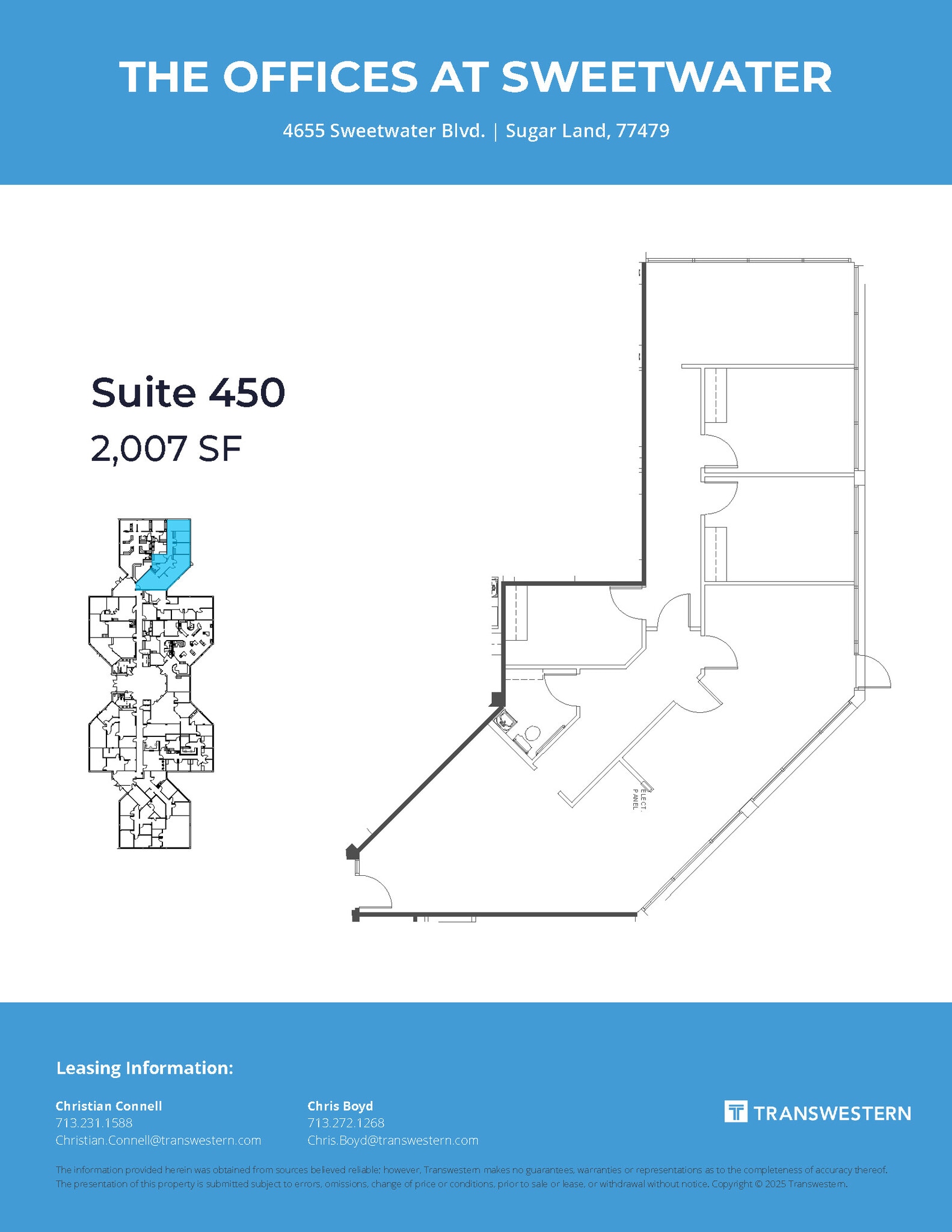 4675 Sweetwater Blvd, Sugar Land, TX à louer Plan d’étage– Image 1 sur 1