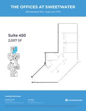 4675 Sweetwater Blvd, Sugar Land, TX à louer Plan d’étage– Image 1 sur 1