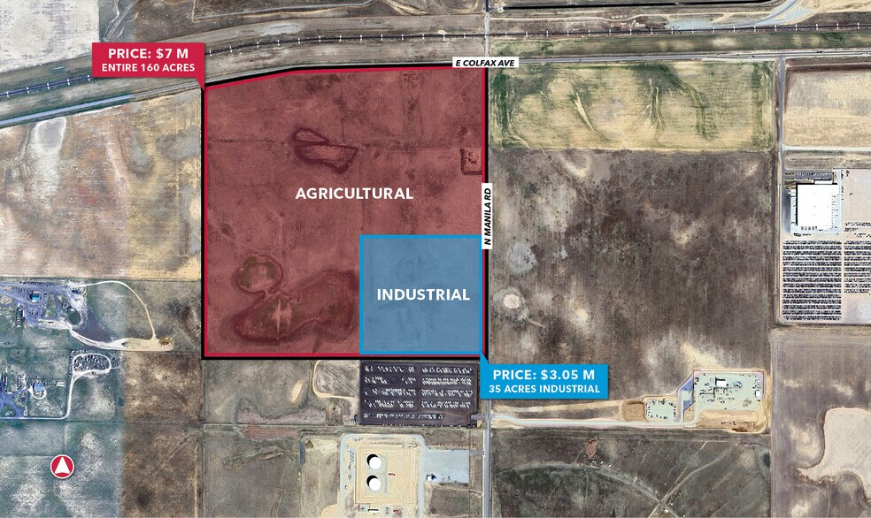 2575 N Manila Rd, Bennett, CO à vendre - Aérien – Image 2 sur 3