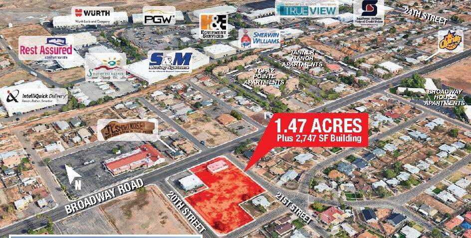 2017 E Broadway Rd, Phoenix, AZ à vendre - Photo de l’immeuble – Image 1 sur 3