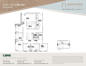 4660 N Yosemite St, Denver, CO à louer Plan d’étage– Image 1 sur 1