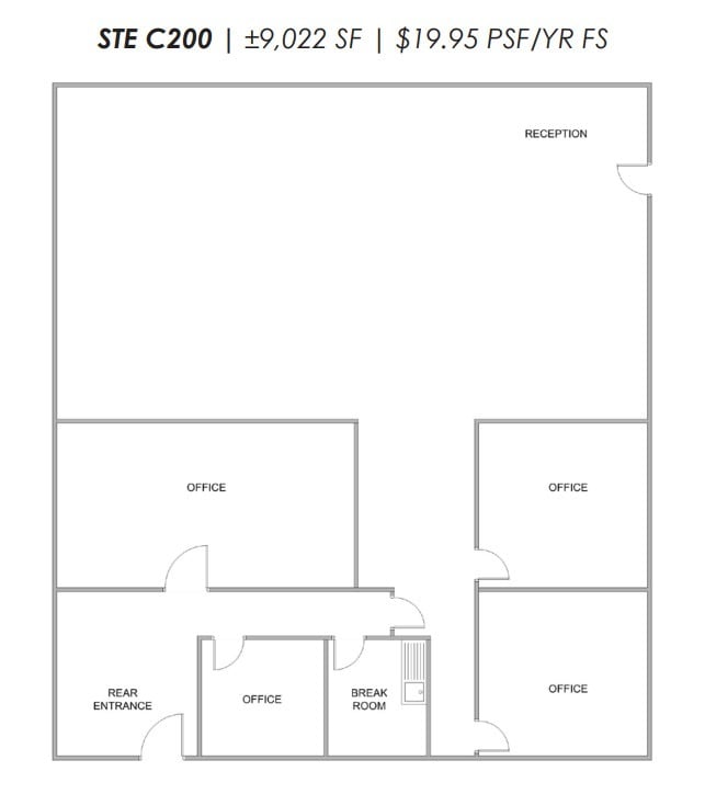 459 N Gilbert Rd, Gilbert, AZ à louer Plan d’étage– Image 1 sur 1