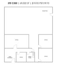 459 N Gilbert Rd, Gilbert, AZ à louer Plan d’étage– Image 1 sur 1