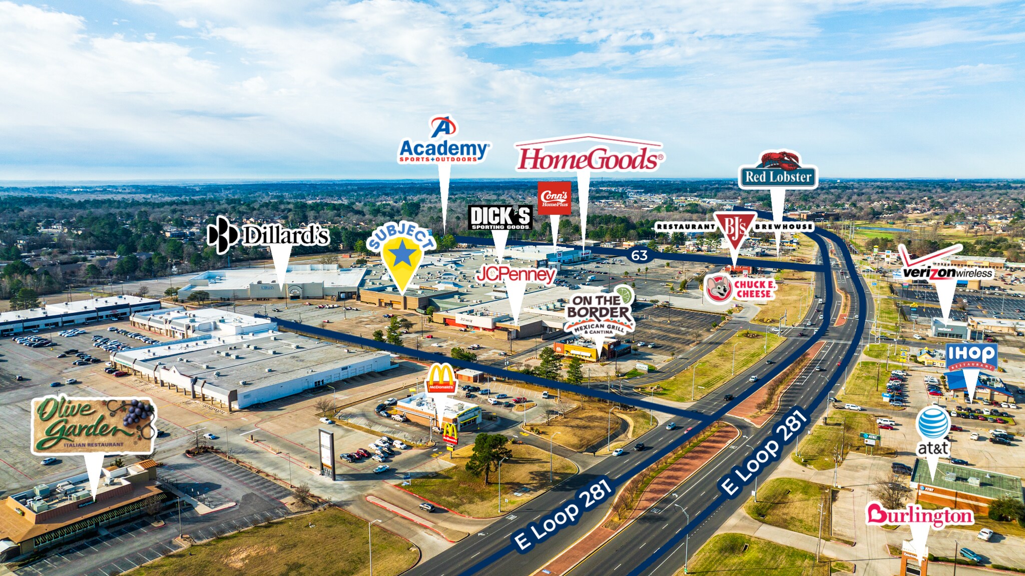 3500 McCann Rd, Longview, TX à louer Photo de l’immeuble– Image 1 sur 18
