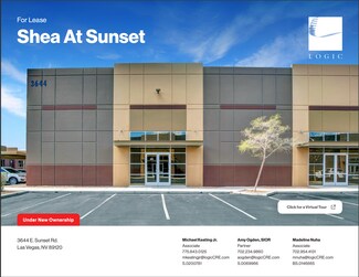 Plus de détails pour 3644 E Sunset Rd, Las Vegas, NV - Industriel/Logistique à louer
