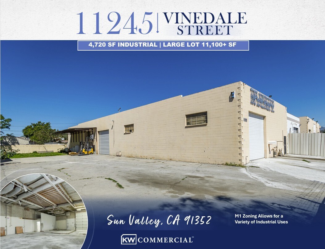 11245 Vinedale St, Sun Valley, CA à vendre Photo principale– Image 1 sur 10