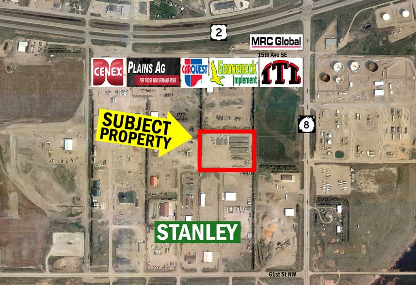 8116 61st St NW, Stanley, ND à vendre - Photo principale – Image 1 sur 2
