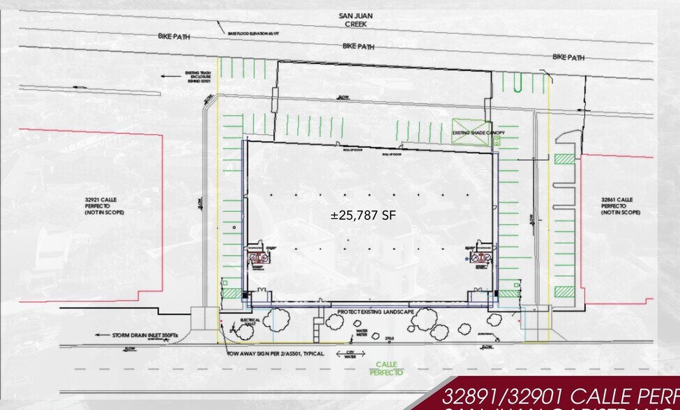 32891-32901 Calle Perfecto, San Juan Capistrano, CA à vendre - Plan de site – Image 2 sur 3