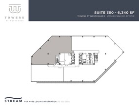10350 Richmond Ave, Houston, TX à louer Plan d’étage– Image 1 sur 1