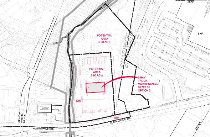 TBD N Hanley Rd, Saint Louis, MO à vendre - Plan de site – Image 2 sur 2