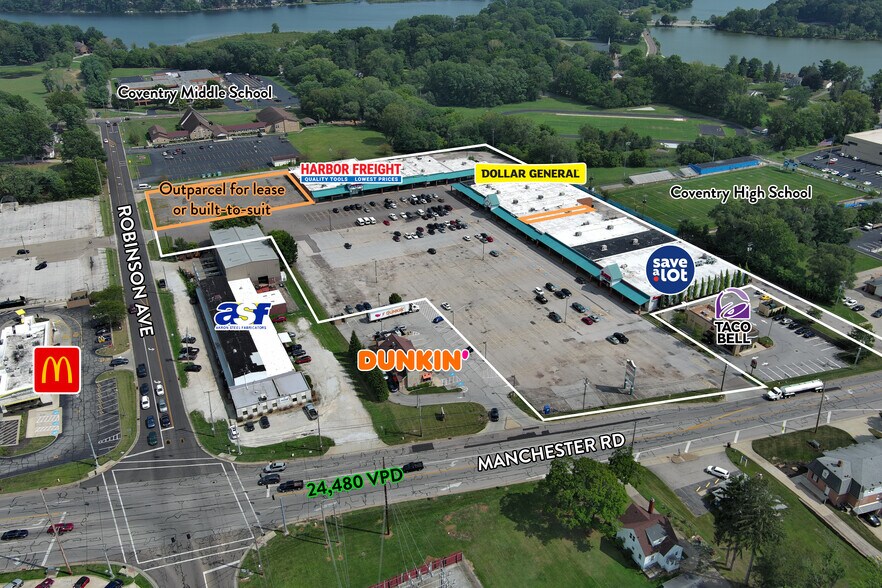 3333 Manchester Rd, Akron, OH à louer - Photo de l’immeuble – Image 2 sur 14