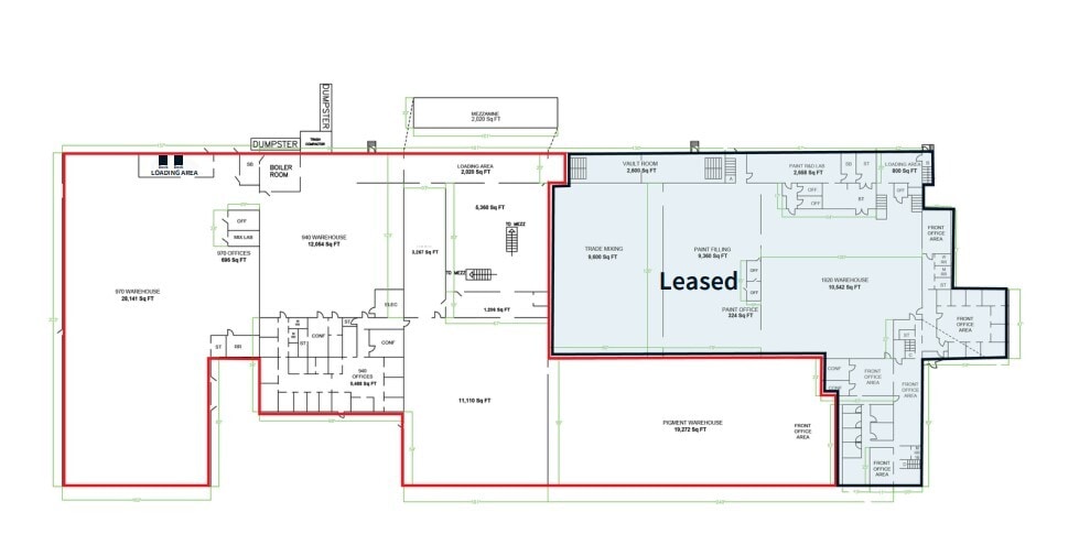 970 Woodland Ave, Columbus, OH à louer Plan d’étage– Image 1 sur 1