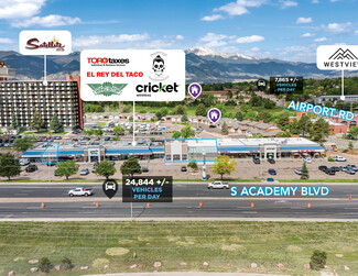 Plus de détails pour 522-586 S Academy Blvd, Colorado Springs, CO - Local commercial à louer