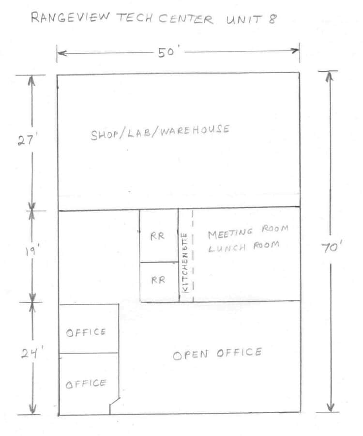 3001 Industrial Ln, Broomfield, CO 80020 - Lot 8 -  - Plan d’étage - Image 1 of 1