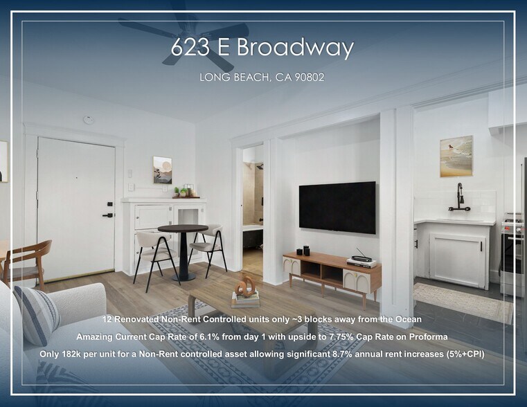 623 E Broadway, Long Beach, CA à vendre - Photo de l’immeuble – Image 1 sur 20