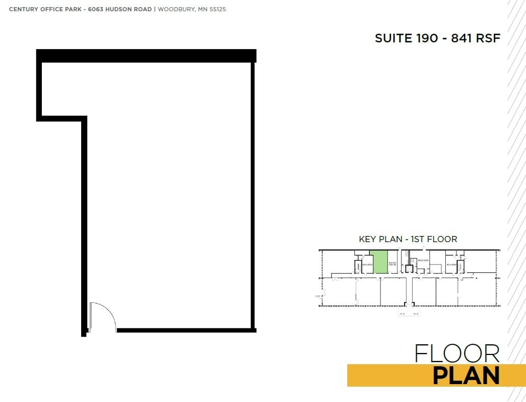 6063 Hudson Rd, Woodbury, MN à vendre Plan d’étage– Image 1 sur 1