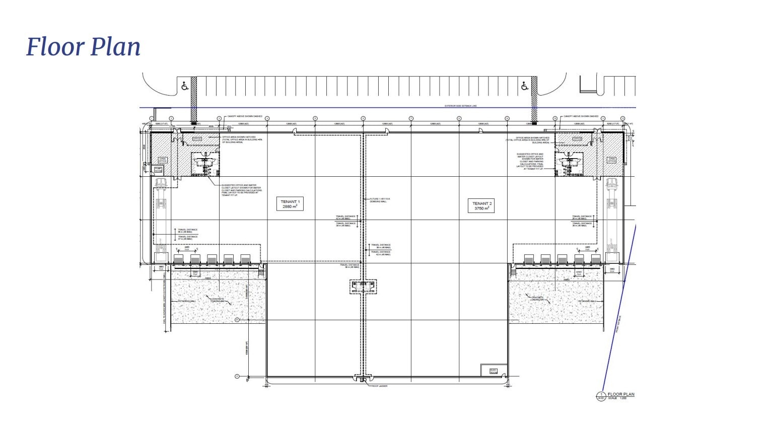 130 Warehouse St, Vars, ON à louer Plan d’étage– Image 1 sur 1