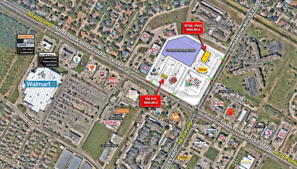 6226 Saratoga Blvd, Corpus Christi, TX à vendre - Photo de l’immeuble – Image 1 sur 4