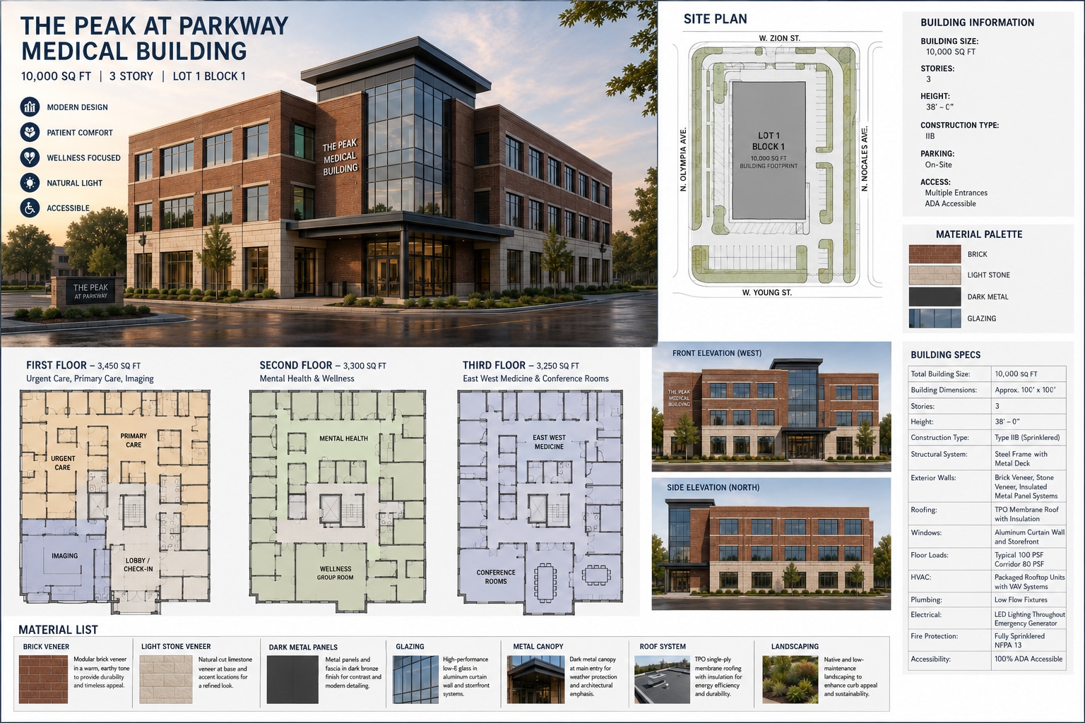 SEC Apache & Tisdale Parkway, Tulsa, OK à louer Plan d’étage– Image 1 sur 1