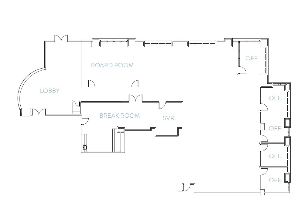 100 Mathilda Pl, Sunnyvale, CA à louer Plan d’étage– Image 1 sur 2