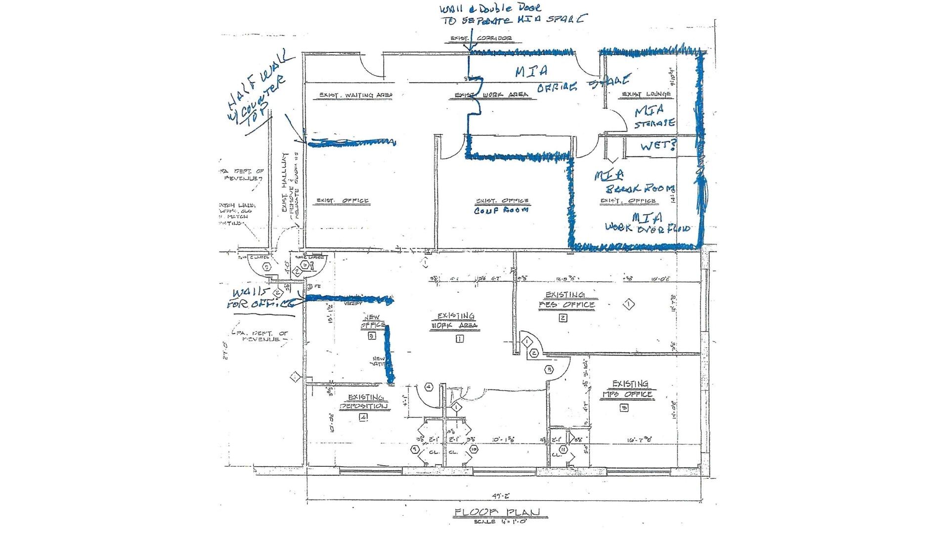 44 E Broad St, Bethlehem, PA à louer Plan d’étage– Image 1 sur 1