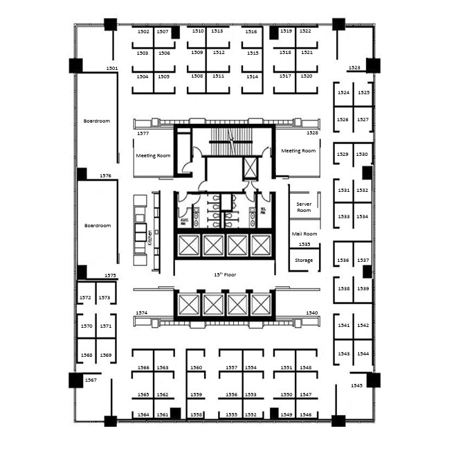 144 4th Ave SW, Calgary, AB à louer Plan d’étage– Image 1 sur 1