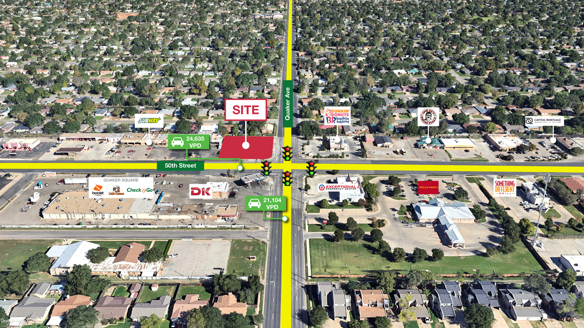 4402 50th St, Lubbock, TX à louer Photo de l’immeuble– Image 1 sur 4