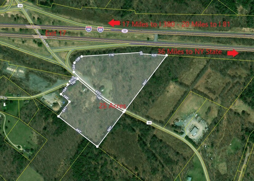 218 Twin Rocks Rd, Hamlin, PA à vendre - Aérien – Image 1 sur 14