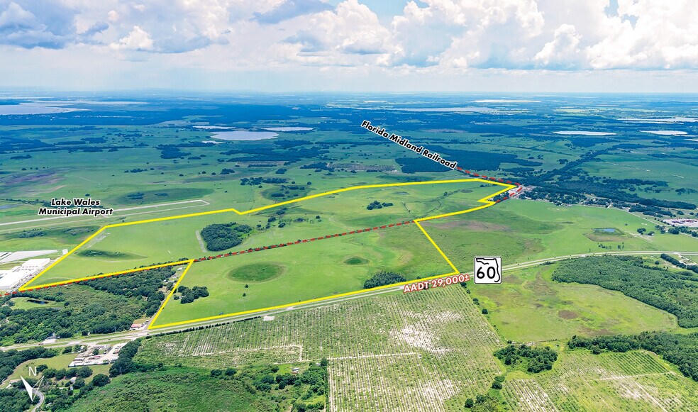 Highway 60 W, Lake Wales, FL à vendre - Aérien – Image 3 sur 9