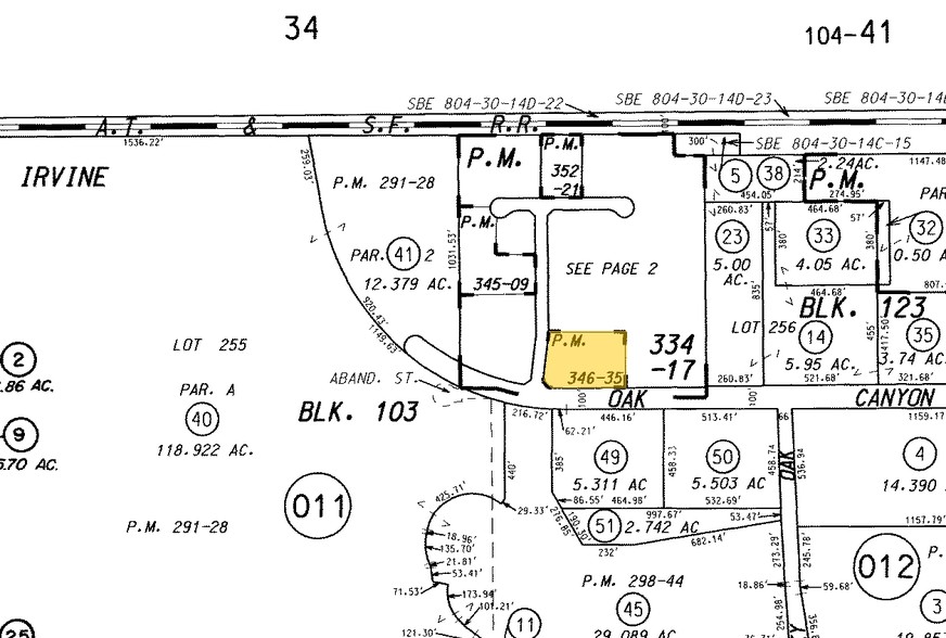 10 Post, Irvine, CA à louer - Plan cadastral – Image 3 sur 3