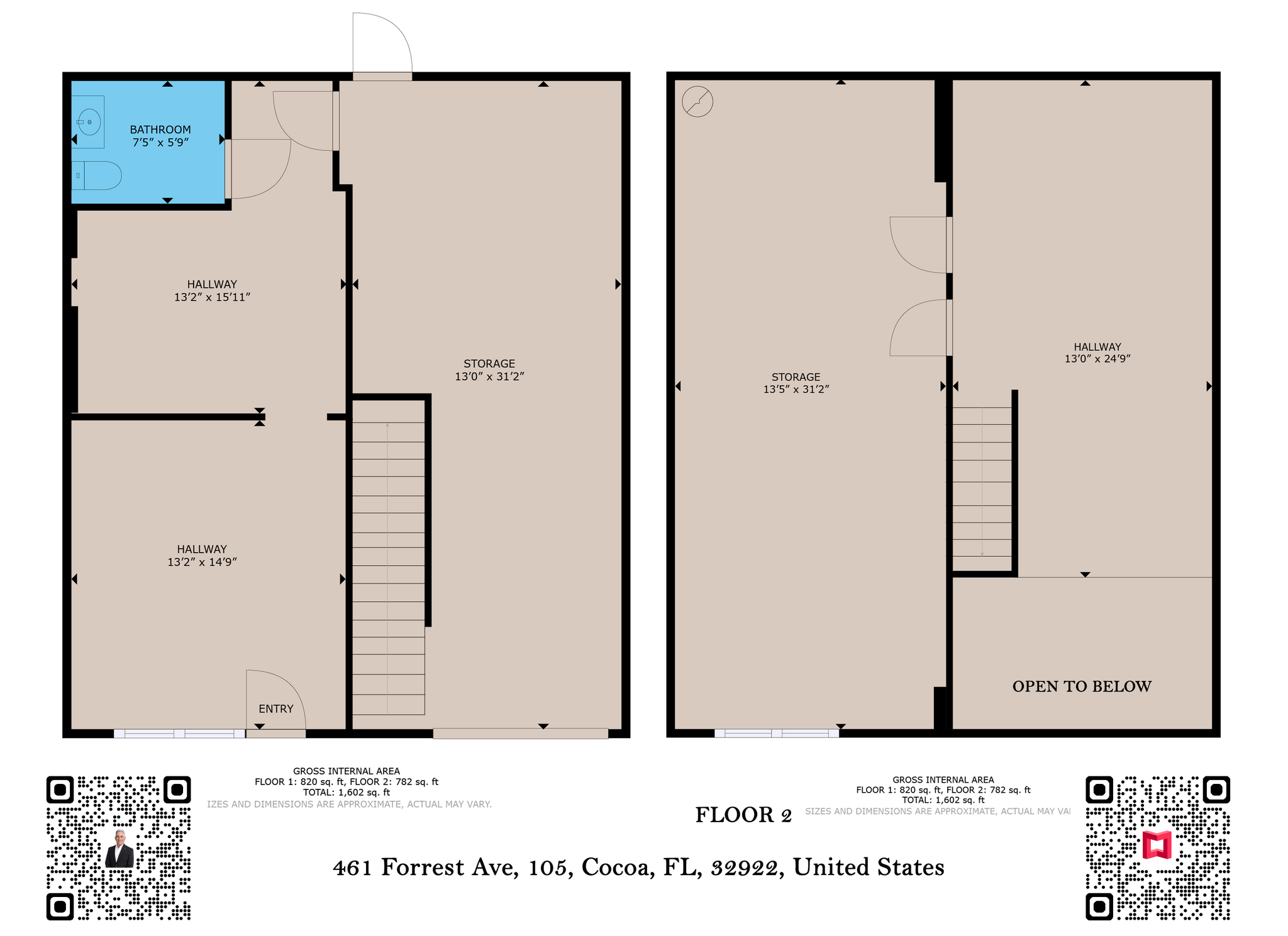 461 Forrest Ave, Cocoa, FL à louer Photo de l’immeuble– Image 1 sur 2