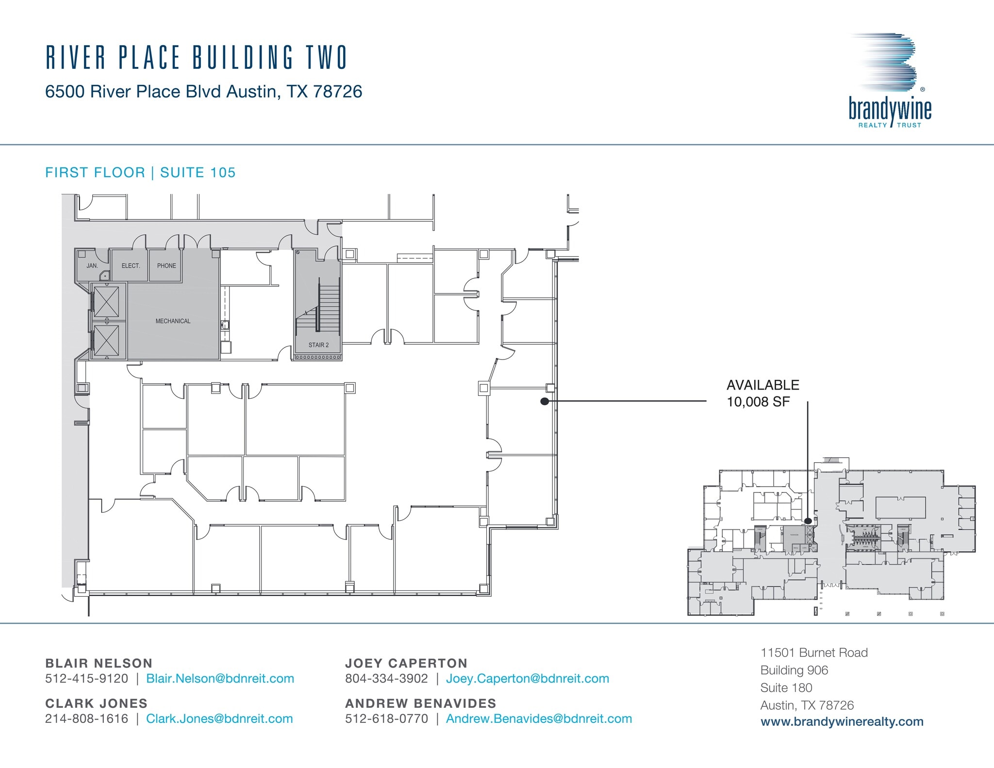 6500 River Place Blvd, Austin, TX à louer Plan de site– Image 1 sur 1