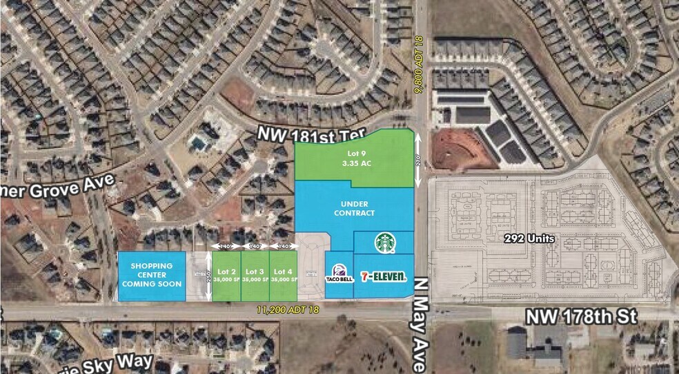 178th Street & May Ave, Oklahoma City, OK à vendre - Photo de l’immeuble – Image 1 sur 2