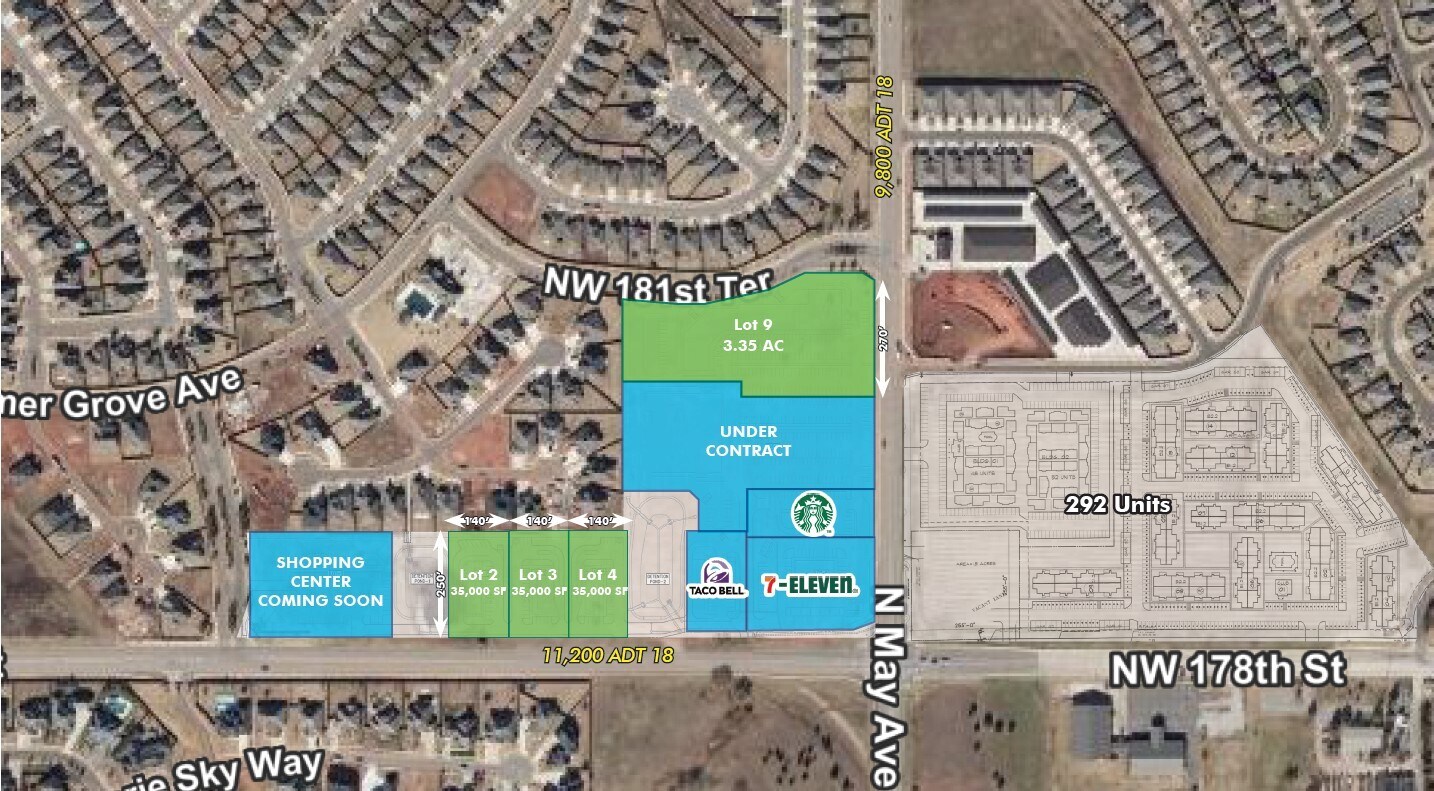 178th Street & May Ave, Oklahoma City, OK à vendre Photo de l’immeuble– Image 1 sur 3