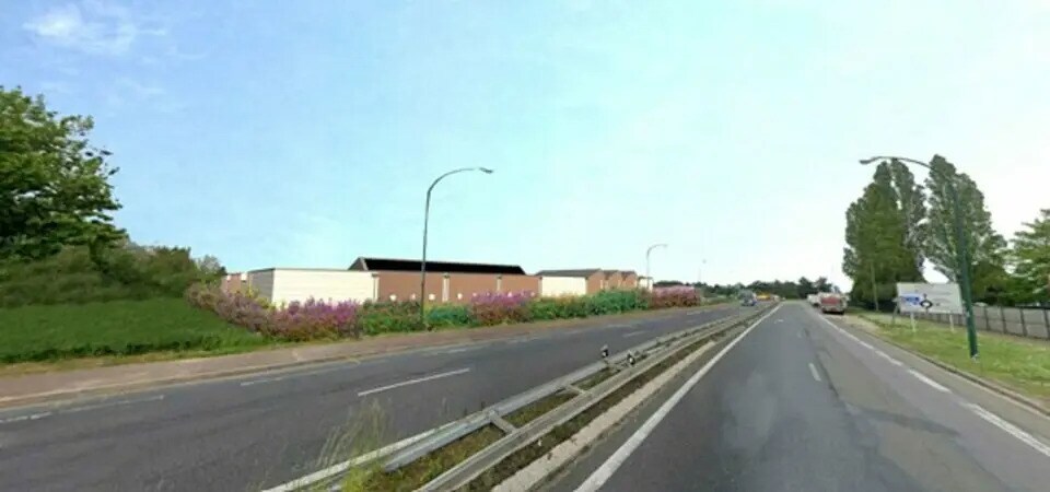 Local d’activités dans Cergy à louer - Photo de l’immeuble – Image 2 sur 2