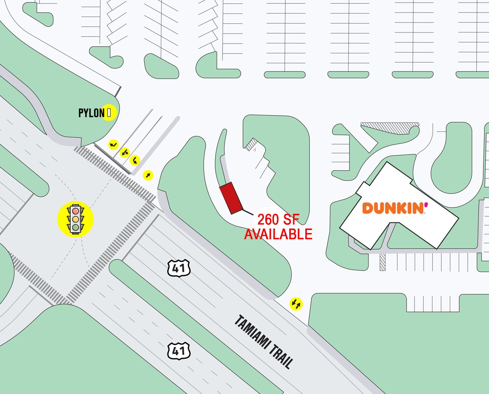 4255 Tamiami Trl, Port Charlotte, FL à louer Plan de site– Image 1 sur 4