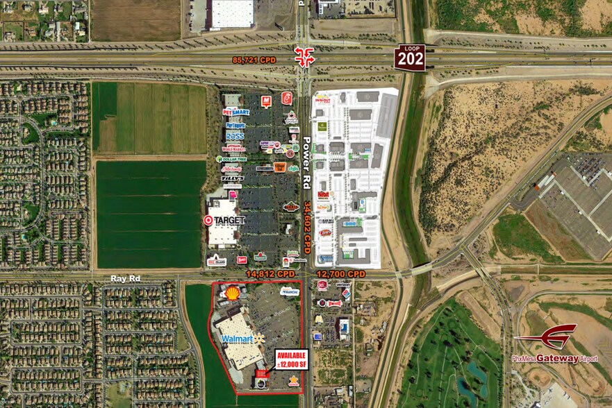 5340-5364 S Power Rd, Gilbert, AZ à louer - Photo de l’immeuble – Image 3 sur 8
