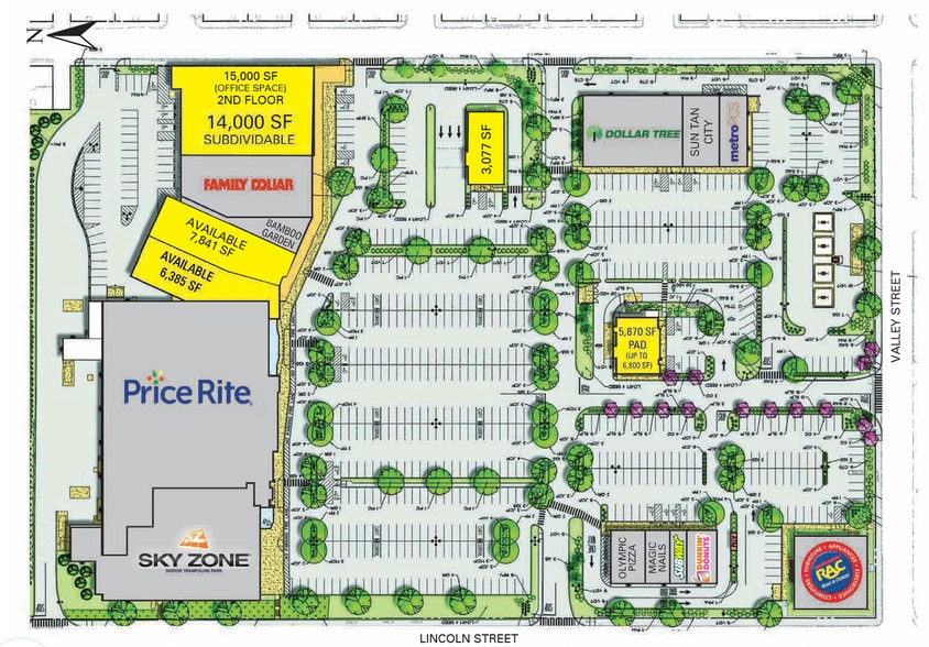 365 Lincoln St, Manchester, NH à louer - Plan de site – Image 2 sur 4