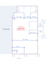 1231 S Sanderson Ave, Hemet, CA à louer Plan d’étage– Image 2 sur 2
