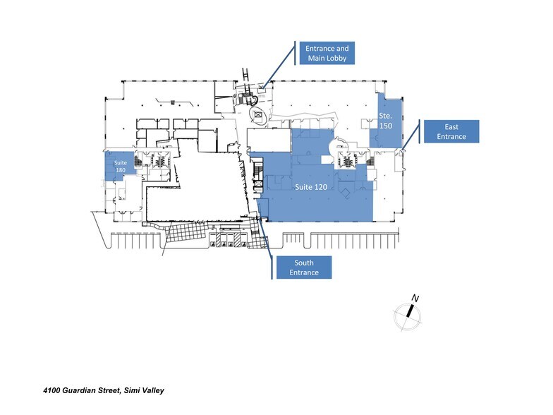 4100 Guardian St, Simi Valley, CA à louer - Plan de site – Image 2 sur 3