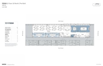 PENN 1, New York, NY à louer Plan d’étage– Image 1 sur 1