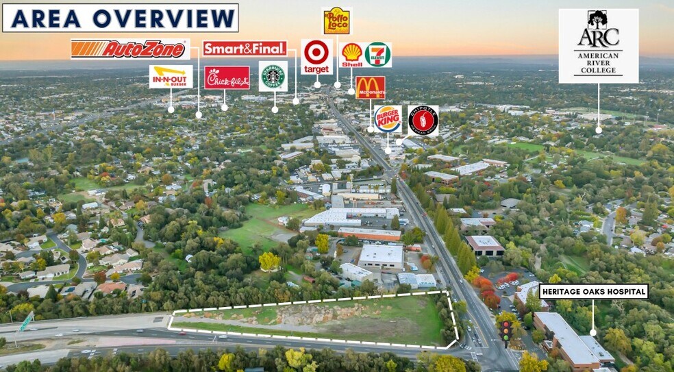 Auburn Blvd Blvd, Sacramento, CA à vendre - Photo de l’immeuble – Image 2 sur 9