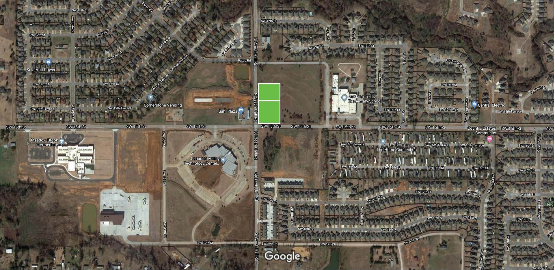 Czech Hall Rd, Yukon, OK à vendre Aérien– Image 1 sur 2