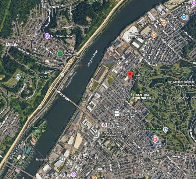 4746 Plummer Street St, Pittsburgh, PA à vendre - Aérien – Image 2 sur 7