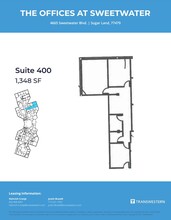 4675 Sweetwater Blvd, Sugar Land, TX à louer Plan d’étage– Image 1 sur 1