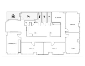 156-160 E Market St, Indianapolis, IN à louer Plan de site– Image 2 sur 10