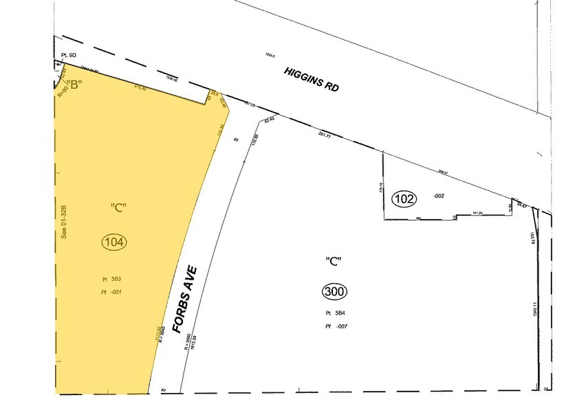 2870 Forbs Ave, Hoffman Estates, IL à louer - Plan cadastral – Image 2 sur 7