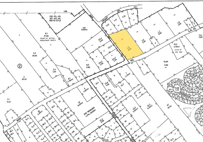 374 Main Rd, Riverhead, NY à vendre - Plan cadastral – Image 3 sur 5