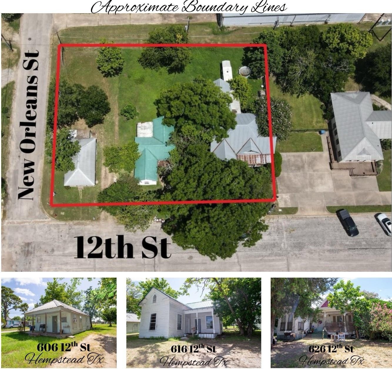 Lot 1-3 12th st, Hempstead, TX à vendre Photo principale– Image 1 sur 25
